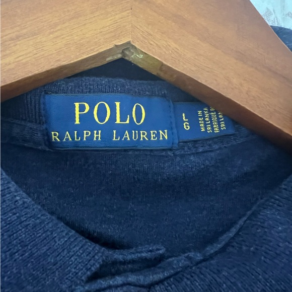 Men’s Preppy Polo Ralph Lauren Short Sleeve Polo Shirt Blue Size Large - Picture 3 of 6